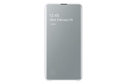 Samsung Clear View Cover, funda oficial para Samsung Galaxy 10+, color blanco Samsung Clear View Cover, funda oficial para Samsung Galaxy 10+, color blanco