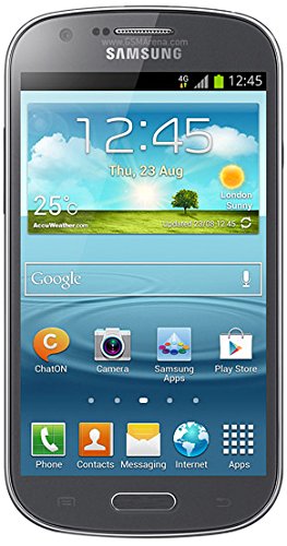 Samsung Galaxy Express GT-I8730 - Smartphone 4G de 4.5" (Qualcomm Snapdragon 400 MSM8930, 1 GB de RAM, 8 GB, Android 4.1.2 Jelly Bean) color titanium gray