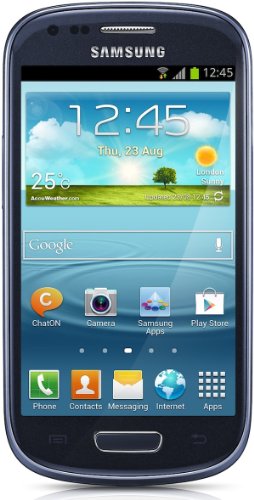 Samsung Galaxy S III Mini (I8190) - Smartphone Libre Android (Pantalla 4", cámara 5 MP, 8 GB, Dual-Core 1 GHz, 1 GB RAM), Azul- Versión Extranjera Samsung Galaxy S III Mini (I8190) - Smartphone Libre Android (Pantalla 4", cámara 5 MP, 8 GB, Dual-Core 1 GHz, 1 GB RAM), Azul- Versión Extranjera