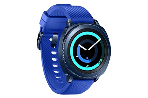 Samsung Gear Sport - Smartwatch, Tizen, 768 MB de RAM, memoria interna de 4 GB, color azul, 1.2"- Version española
