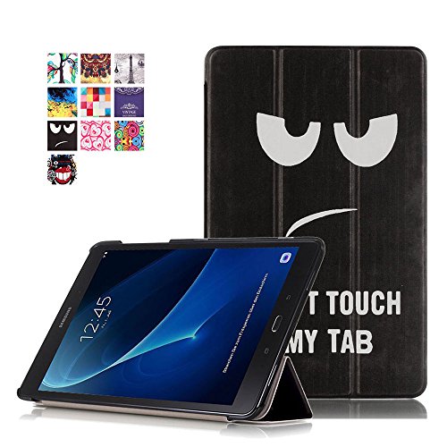 Samsung Tab A T580N Funda,Galaxy Tab A 10.1 Cover - Ultra Slim Carcasa Protección de PU Cuero Funda con Stand Función para Samsung Galaxy Tab A 10.1 Pulgadas (2016) SM-T580N / T585N Tablet,Dont touch