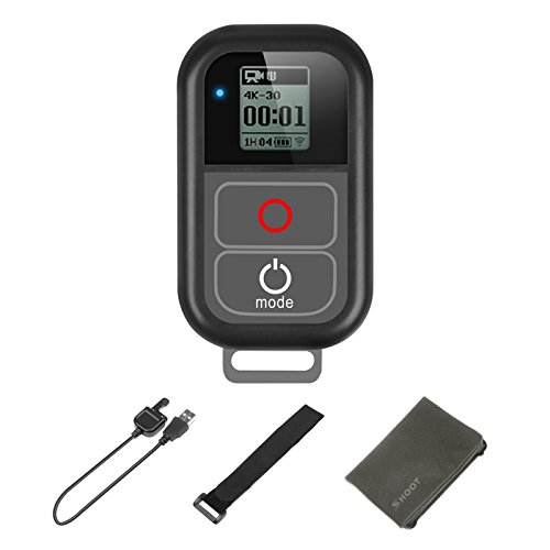 SHOOT Impermeable 6.5ft(2m) Mando a Distancia inalámbrico para GoPro Hero 8 Hero 7 Black Hero 6 Black Hero 5 Hero 5session Hero 4 Hero4 Session Hero 3+ Hero 3 Action Camera WiFi Remote SHOOT Impermeable 6.5ft(2m) Mando a Distancia inalámbrico para GoPro Hero 8 Hero 7 Black Hero 6 Black Hero 5 Hero 5session Hero 4 Hero4 Session Hero 3+ Hero 3 Action Camera WiFi Remote