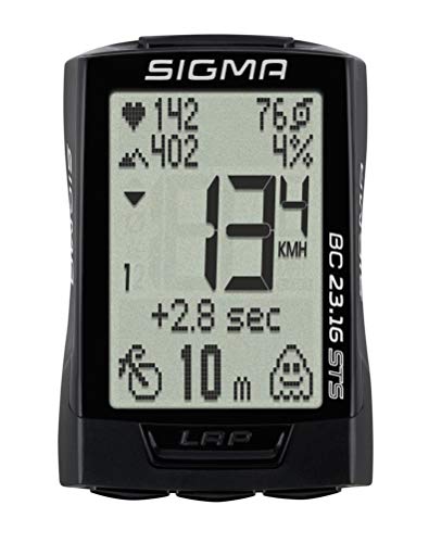 Sigma 02317 Ciclocomputador, Unisex Adulto, Negro, Talla Única Sigma 02317 Ciclocomputador, Unisex Adulto, Negro, Talla Única