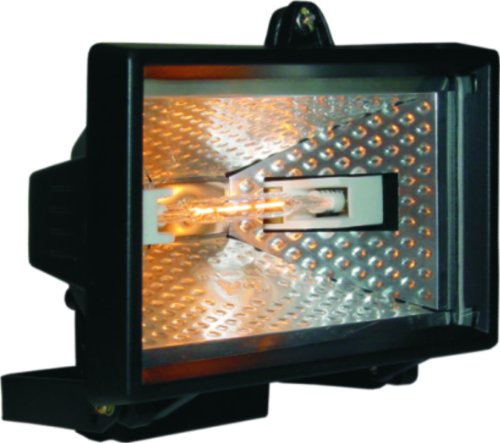 Smartwares 10.036.76 Foco halógeno de exterior, 120 W, 2250 Lumen, negro, HL120, casquillo R7s Smartwares 10.036.76 Foco halógeno de exterior, 120 W, 2250 Lumen, negro, HL120, casquillo R7s