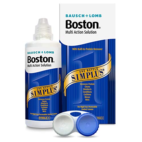 Solución multiacción para lentillas rígidas permeables al gas Bausch & Lomb Boston Simplus 120 ml