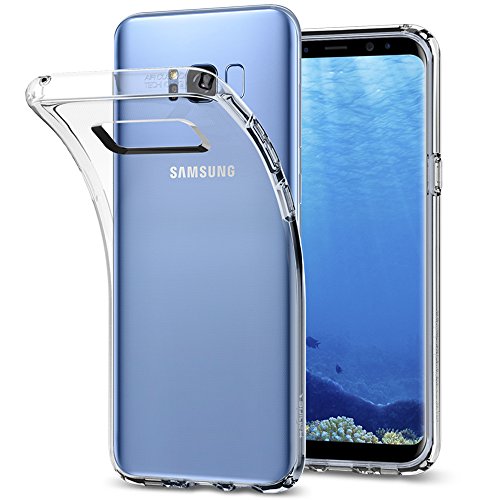 Spigen Funda Galaxy S8 Plus, Carcasa [Liquid Crystal] Slim Protection y Premium Clarity para Galaxy S8+ (2017) - Trasparente