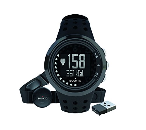 Suunto M5 Men All Pack Reloj Deportivo, Hombre, Negro, Talla Única