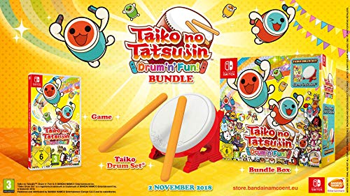 Taiko No Tatsujin: Drum'n Fun - Bundle Con Tambor Taiko No Tatsujin: Drum'n Fun - Bundle Con Tambor
