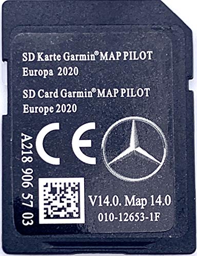 Tarjeta SD GPS Mercedes Garmin Map Pilot Europe 2019-2020 - STAR1 - v13 - A2189065603