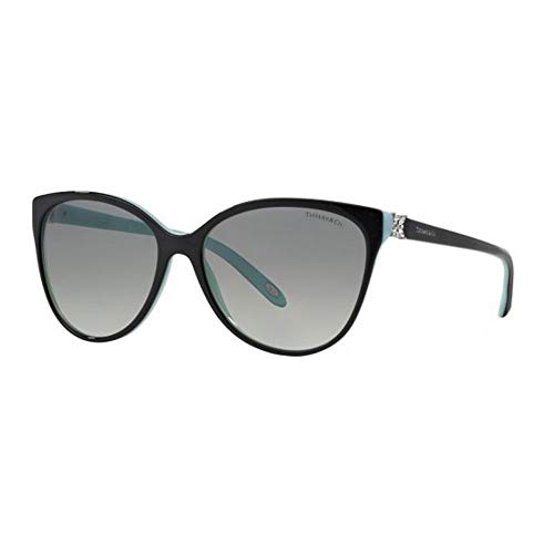 Tiffany & Co. 0TY4089B 80553C 58 Gafas de sol, Negro (Black/Blue/Gray Gradient), Mujer
