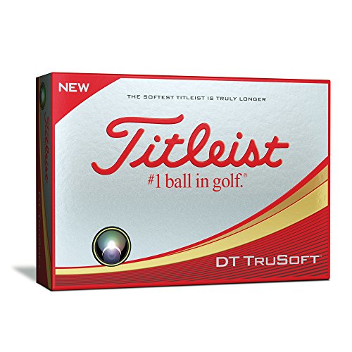 Titleist DT TRUSOFT Bolas Golf, Blanco, Talla Única