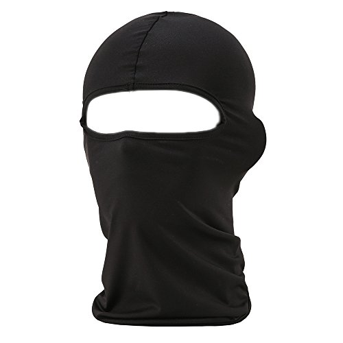 UTOVME Pasamontañas Capucha Transpirable para Ciclismo Mascarilla Balaclava a prueba de Polvo UV Capuchón Licra - Negro UTOVME Pasamontañas Capucha Transpirable para Ciclismo Mascarilla Balaclava a prueba de Polvo UV Capuchón Licra - Negro