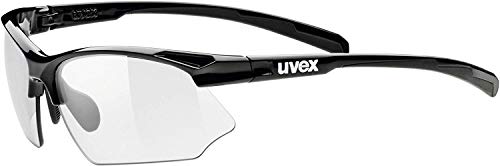 Uvex Sportstyle 802 Vario Gafas de Ciclismo, Unisex Adulto, Negro, Talla Única Uvex Sportstyle 802 Vario Gafas de Ciclismo, Unisex Adulto, Negro, Talla Única