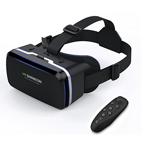 VR Gafas de Realidad Virtual, Gafas vr Con Control Remoto , para Juegos Visión Panorámico Immersivo para iPh X/7/ 7plus /6s 6/plus, Galaxy s8/ s7 con pantalla de 4,7 a 6,0 pulgadas (GL04) VR Gafas de Realidad Virtual, Gafas vr Con Control Remoto , para Juegos Visión Panorámico Immersivo para iPh X/7/ 7plus /6s 6/plus, Galaxy s8/ s7 con pantalla de 4,7 a 6,0 pulgadas (GL04)