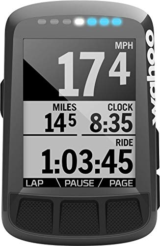 Wahoo Fitness ELEMNT Bolt Bike Computer, Unisex Adulto, Black Wahoo Fitness ELEMNT Bolt Bike Computer, Unisex Adulto, Black