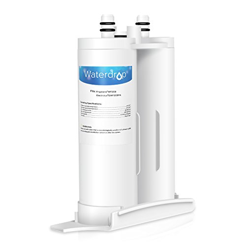 Waterdrop WF2CB cartucho de filtro de agua para nevera/frigorífico - Electrolux, Frigidaire, PureAdvantage, PureSource2, FC100, EWF2CBPA, 69625-CT-001; AEG ERL6297KK1; Kenmore 46-9911, 46-9916 (1)