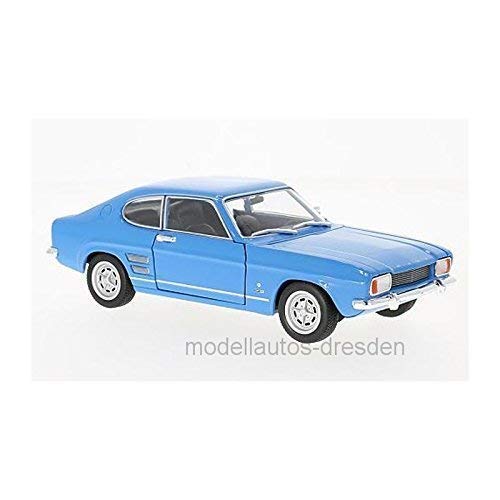 Welly 24069 Ford Capri i 1600 GT XLR Azul Escala 1:24 Coche a Escala