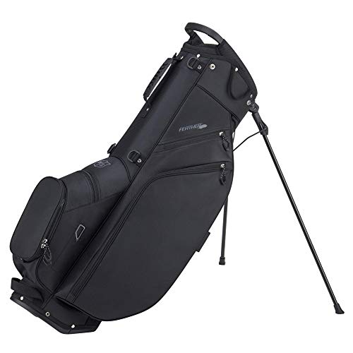 Wilson Staff Exo Stand Bag Bolsa de Golf, Soporte Integrado, 2.3 kg, Unisexo-Adulto, Negro, Talla única
