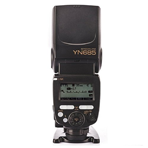 Yongnuo YN685 i-TTL Speedlight - Flash para Nikon D7200, D7100, D7000, D5500, D5300, D5200, D3300, D3200