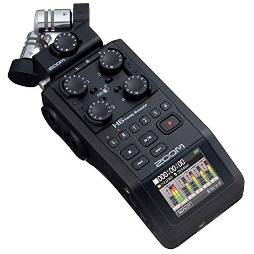 Zoom H6-BLK/IFS - grabadora de 6 pistas - interface USB - Black Edition Zoom H6-BLK/IFS - grabadora de 6 pistas - interface USB - Black Edition
