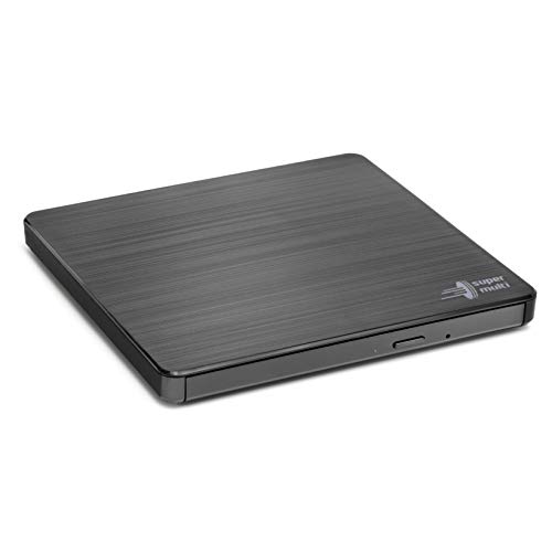 Hitachi-LG GP60NB60 Grabadora Externa DVD Unidad USB 2.0 Portátil Delgado DVD-RW CD ROM Rewriter para Escritorio PC o Ordenador Portátil de Escritorio Windows y Mac OS con Conectividad de TV - Negro Hitachi-LG GP60NB60 Grabadora Externa DVD Unidad USB 2.0 Portátil Delgado DVD-RW CD ROM Rewriter para Escritorio PC o Ordenador Portátil de Escritorio Windows y Mac OS con Conectividad de TV - Negro