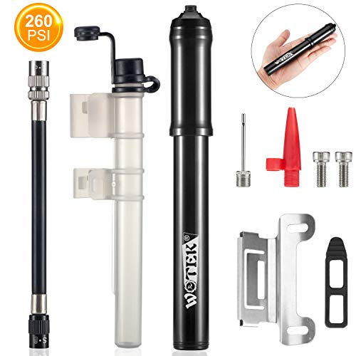 Inflador Bici,Bomba de Aire Bicicleta con Alta Presión 300 PSI, Juego Completo con Aguja, Inflador Bicicleta Profesional para Válvulas Presta y Schrader, Bomba Bicicleta Portatil, Versátil, Ligero Inflador Bici,Bomba de Aire Bicicleta con Alta Presión 300 PSI, Juego Completo con Aguja, Inflador Bicicleta Profesional para Válvulas Presta y Schrader, Bomba Bicicleta Portatil, Versátil, Ligero