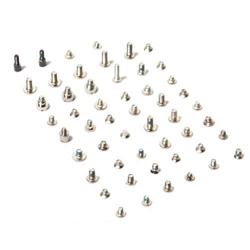 Juego de Arandelas 52 Piezas SET de Tornillos Para IPHONE 5S, Color Negro y Blanco GOLD by Ellenne Store Juego de Arandelas 52 Piezas SET de Tornillos Para IPHONE 5S, Color Negro y Blanco GOLD by Ellenne Store