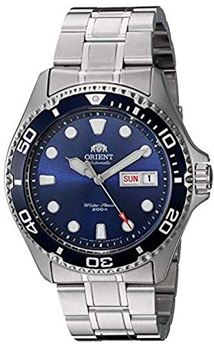 Orient Reloj Analógico para Unisex Adultos de Automático con Correa en Acero Inoxidable FAA02005D9 Orient Reloj Analógico para Unisex Adultos de Automático con Correa en Acero Inoxidable FAA02005D9
