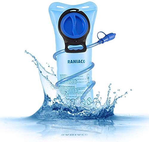 Raniaco Bolsa de Agua Portátil de 2 Litro, Bolsa de Agua Deportiva para Usos en Espacios Exteriores Raniaco Bolsa de Agua Portátil de 2 Litro, Bolsa de Agua Deportiva para Usos en Espacios Exteriores