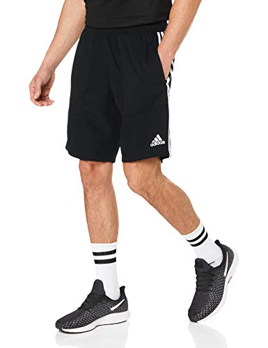 adidas Tiro19 WOV SHO Pantalón Corto, Hombre, Negro (Black/White), S