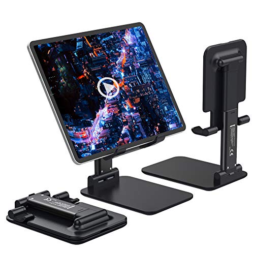 Anozer Soporte de Tableta Plegable de ángulo de Escritorio,Nueva Versión 2020 Superficie Antideslizante y Soporte Ajustable Aleación de Aluminio para Tableta Huawei,Samsung,Xiaomi,Cube,Lenovo,iPad etc Anozer Soporte de Tableta Plegable de ángulo de Escritorio,Nueva Versión 2020 Superficie Antideslizante y Soporte Ajustable Aleación de Aluminio para Tableta Huawei,Samsung,Xiaomi,Cube,Lenovo,iPad etc