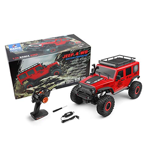 Goolsky WLtoys 104311 RC Coche 2.4G 1/10 4WD Jeep Coche SUV Motor Cepillado Control Remoto Off-Road Crawler Coche Goolsky WLtoys 104311 RC Coche 2.4G 1/10 4WD Jeep Coche SUV Motor Cepillado Control Remoto Off-Road Crawler Coche