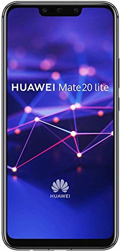 Huawei Mate 20 Lite - Smartphone Dual SIM de 6.3" Full HD (Kirin 710, 4 GB de RAM, 64 GB de memoria interna, cámara dual de 24 + 2 MP) negro