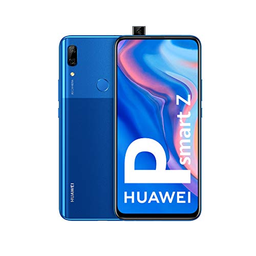 Huawei P smart Z - Smartphone de 6.59" (4 GB RAM, Android 9, ultra FullView, 1920 x 1080 pixels, 4G, 16 MP, WiFi, Bluetooth, USB Tipo-C), Azul Huawei P smart Z - Smartphone de 6.59" (4 GB RAM, Android 9, ultra FullView, 1920 x 1080 pixels, 4G, 16 MP, WiFi, Bluetooth, USB Tipo-C), Azul