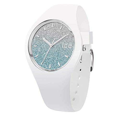Ice-Watch - ICE lo White blue - Reloj bianco para Mujer con Correa de silicona - 013429 (Medium)