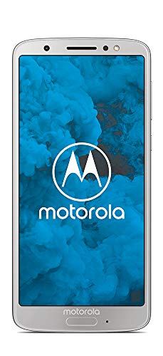 Motorola Moto G6 64GB - Smartphone Libre Android 9 Ready (Pantalla de 5.7'', 4G, Cámara DE 12 MP, 4 GB de RAM, 64 GB, Dual Sim), Color Plata