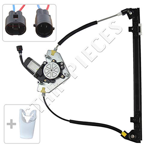 STARKIT PERFORMANCE Elevalunas eléctrico delantero derecho copiloto con motor para Renault Clio 2 A partir de 1998 - 4 & 5 puertas