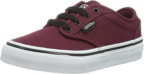 Vans Atwood, Zapatillas Unisex Niños, Rojo (Canvas Oxblood/Black), 38 EU