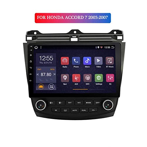 2G RAM 32G ROM 10.1inch Android 8.1 Car GPS Navigation For Honda Accord 7 2003-2007 with Stereo Audio Radio Video, Am FM RDS Auto Radio,Quad Cores