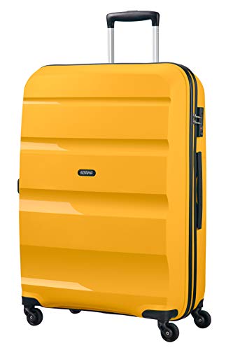 American Tourister Bon Air - Spinner Large Equipaje de Mano, 75 cm, 91 Liters, Amarillo (Light Yellow)