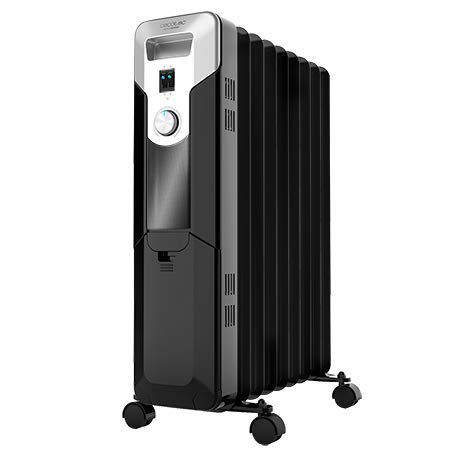 Cecotec Radiador de Aceite Ready Warm 5670 Space. 9 Módulos, Bajo Consumo, Termostato Regulable, 3 Niveles de Potencia, Sistema Antivuelco, Fácil Transporte, Tecnología Space, 2000 W Cecotec Radiador de Aceite Ready Warm 5670 Space. 9 Módulos, Bajo Consumo, Termostato Regulable, 3 Niveles de Potencia, Sistema Antivuelco, Fácil Transporte, Tecnología Space, 2000 W
