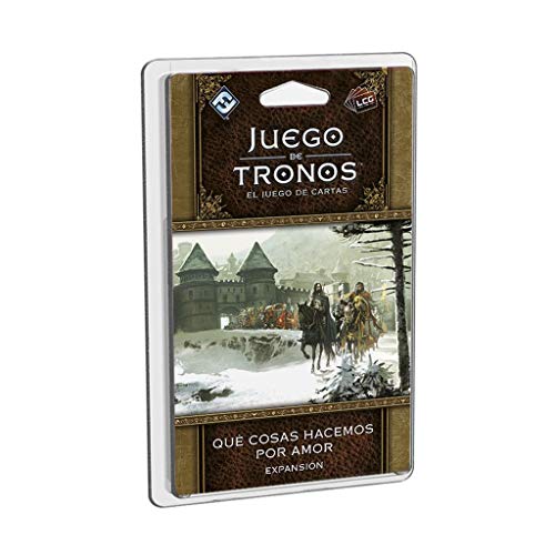 Fantasy Flight Games- Juego de Tronos LCG - Qué Cosas Hacemos por Amor, Color (GT54ES) Fantasy Flight Games- Juego de Tronos LCG - Qué Cosas Hacemos por Amor, Color (GT54ES)