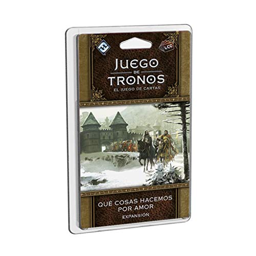 Fantasy Flight Games- Juego de Tronos LCG - Qué Cosas Hacemos por Amor, Color (GT54ES)