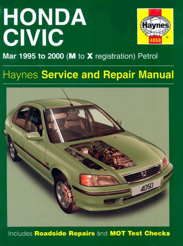 Honda Civic Service and Repair Manual: 1995 to 2000 (Haynes Service and Repair Manuals)