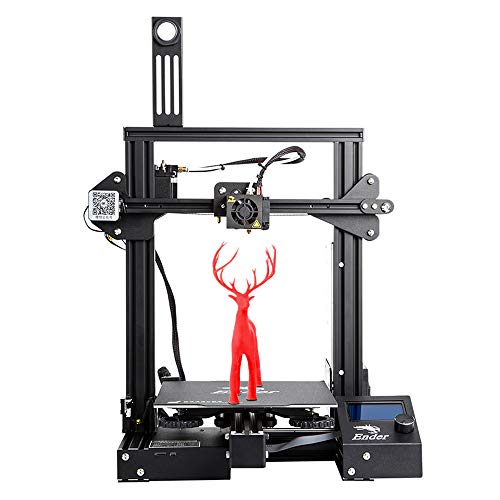 Impresora 3D Creality Ender 3 Pro instalada con MeanWell Power, área de construcción extraíble, reanudación del volumen de impresión 220 * 220 * 250mm