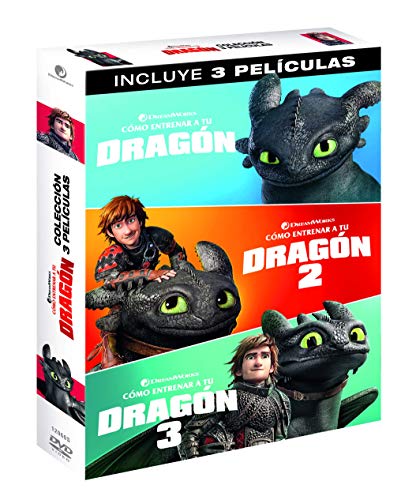 Pack 1 + 3: Cómo Entrenar A Tu Dragón [DVD]