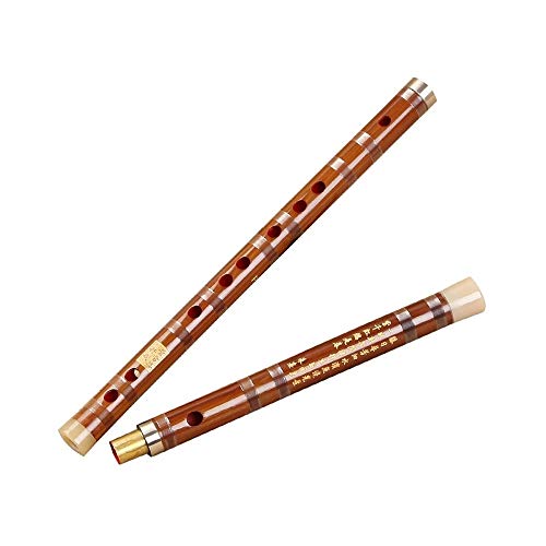 Qiaoxianpo01 Flauta, flauta flauta de juego profesional de dos clavijas simples, adecuada para flauta de bambú de flauta de nivel de prueba Respetuoso con el medio ambiente y más seguro. (Color : C)