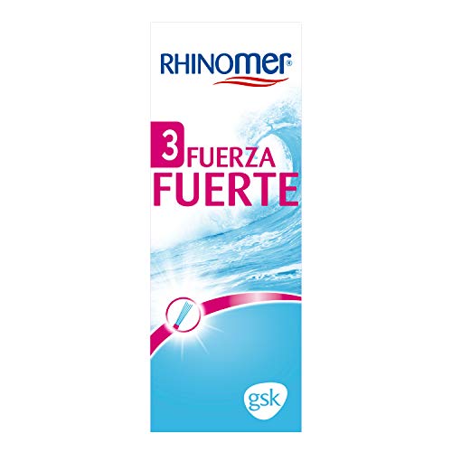 Rhinomer - Spray Nasal de Agua de Mar - Fuerza Media 3 - Para Adultos y Niños mayores de 6 años - 135 ml Rhinomer - Spray Nasal de Agua de Mar - Fuerza Media 3 - Para Adultos y Niños mayores de 6 años - 135 ml