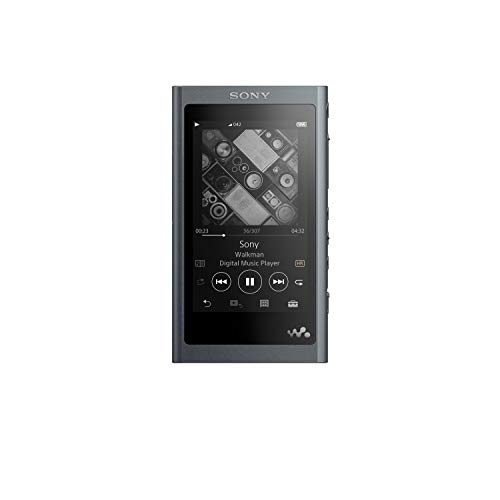 Sony NWA55L - Reproductor de Audio Walkman (16 GB, Hi-Res Audio, DSD, DSEE HX, S-Master HX, NFC, Noise Cancelling Digital, pantalla táctil) negro