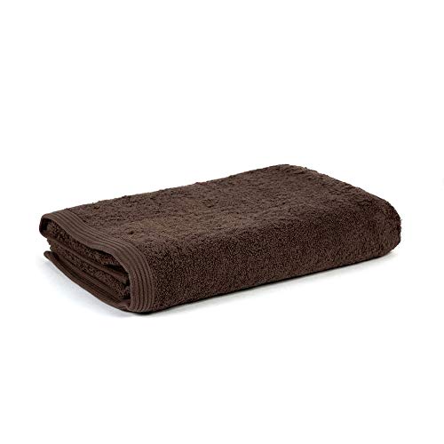 Sorema New Plus - Toalla para baño, de algodón Peinado, 70 x 140 cm, Color marrón